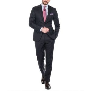 CANALI Navy Pinstripe Suit